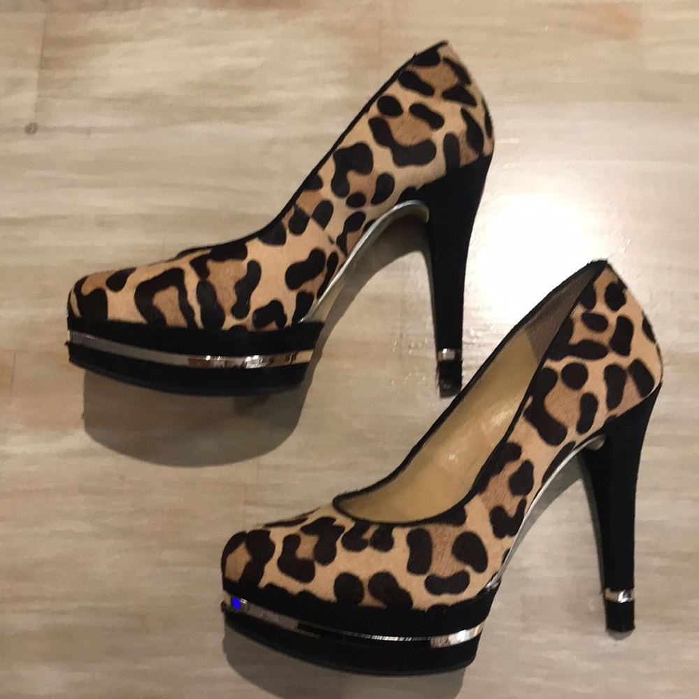 Leopard heels